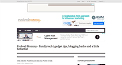 Desktop Screenshot of evolvedmommy.com